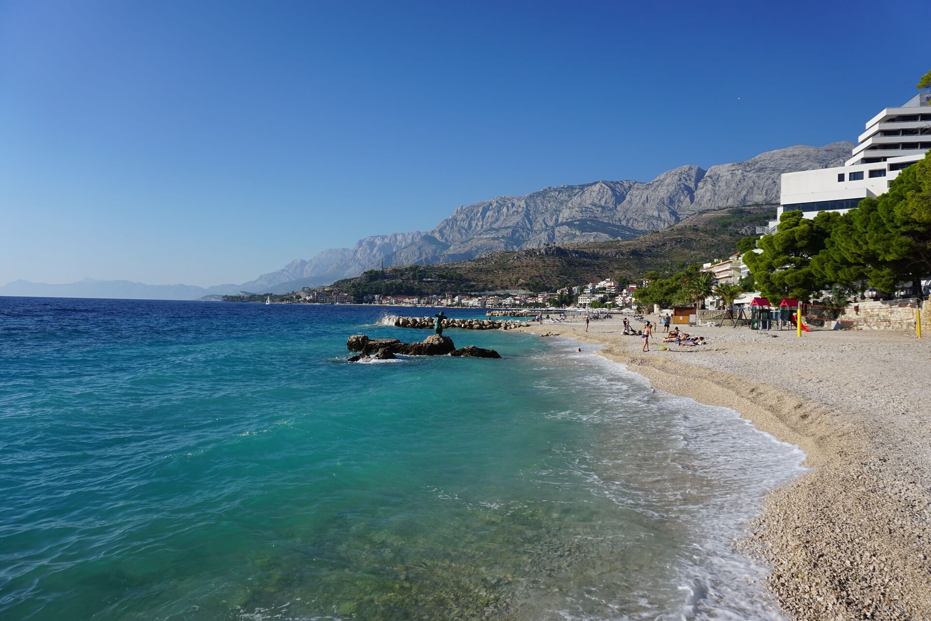 Podgora beaches